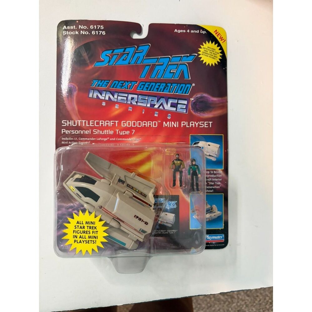 1994 Star Trek The next generation Innerspace shuttlecraft goddard